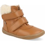 Pegres Barefoot SBF42 dětské zimní boty hnědé – Zbozi.Blesk.cz