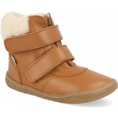 Pegres Barefoot SBF42 dětské zimní boty hnědé – Zbozi.Blesk.cz