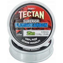 DAM Damyl Tectan Superior Fluorocarbon Invisible 25 m 0,5 mm 13,4 kg