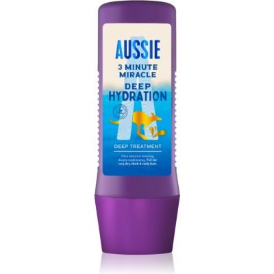 Aussie 3 Minute Miracle Deep Hydration Treatment 225 ml – Sleviste.cz