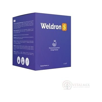 Weldron S prášek, pomerančová příchuť 450 g