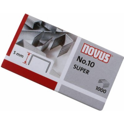 Drátky do sešívačky No. 10 SUPER - 1000 – Zboží Živě