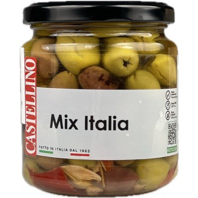 Ortomio Marinované olivy Mix Italia 314 ml – Zboží Dáma