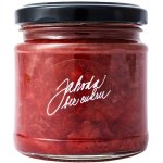 Marmelády s příběhem Jahodový džem výběrový, extra speciální, bez cukru 205g – Zboží Dáma