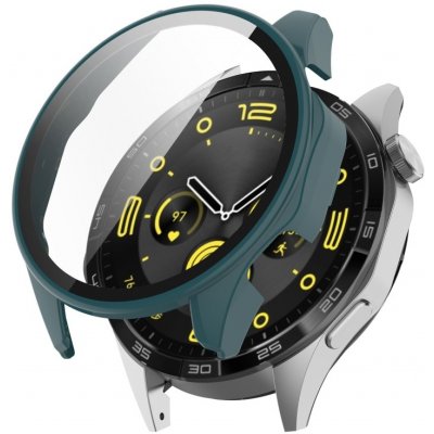 VSECHNONAMOBIL PC FULL COVER Plastový kryt se sklem pro Huawei Watch GT 4 46mm zelený 65275 – Zboží Živě
