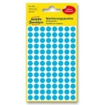 Avery Zweckform Etikety na různá značení 416 ks modré 8 mm kulaté 3011 – Zboží Dáma