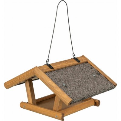Trixie Krmítko pro ptáky závěsné 30 × 18 × 28 cm borové dřevo hnědá – Hledejceny.cz