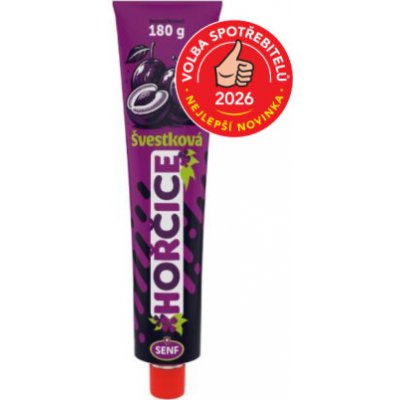 SENF Hořčice švestková 180 g – Zboží Dáma