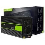 Green Cell INV01DE 12V/230V 300W/600W Modifikovaná sinusovka | Zboží Auto