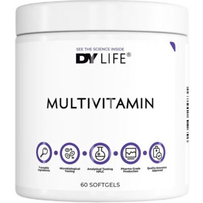 Dorian Yates DY LIFE Multivitamin 60 softgels – Hledejceny.cz