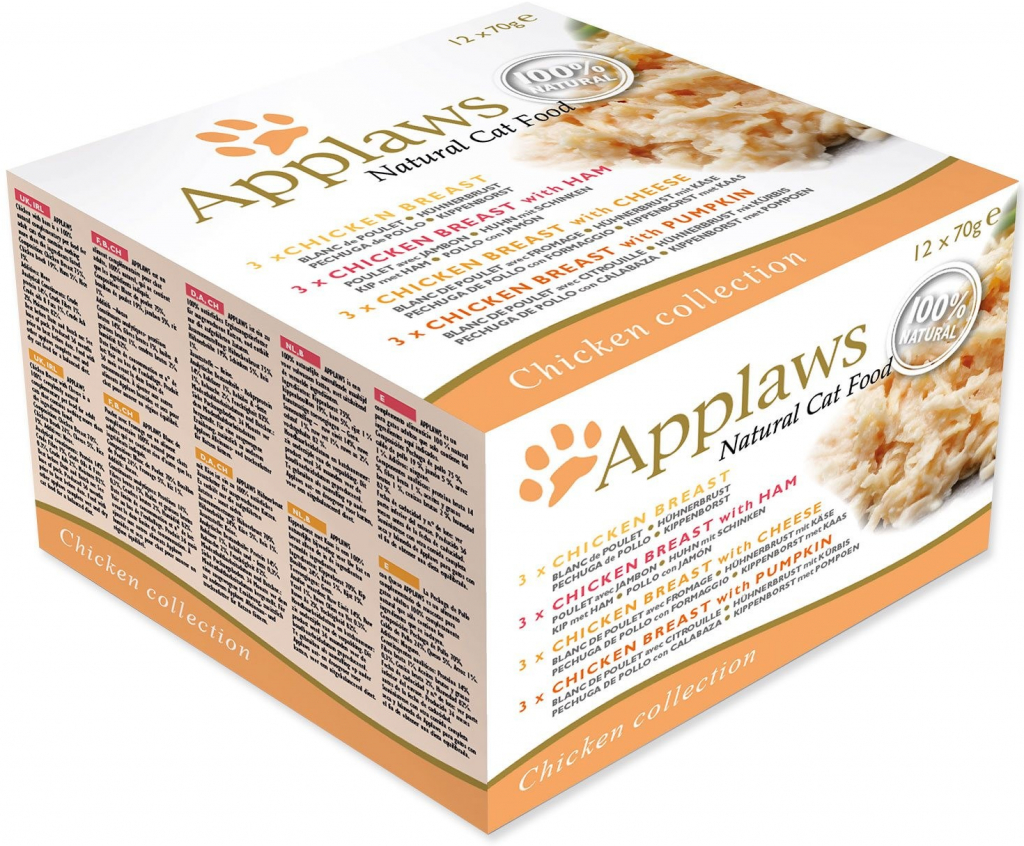 Applaws Natural Kuře 12 x 70 g