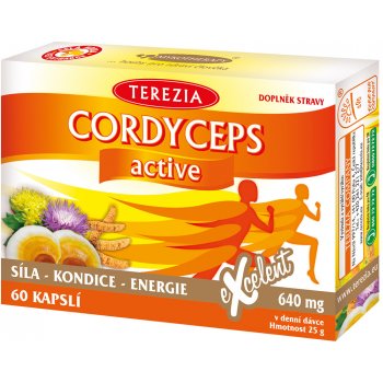 Terezia Cordyceps active kapslí 60