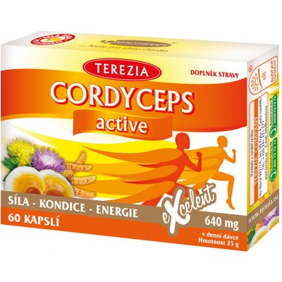 Terezia Company Cordyceps active kapslí 60 – Zbozi.Blesk.cz