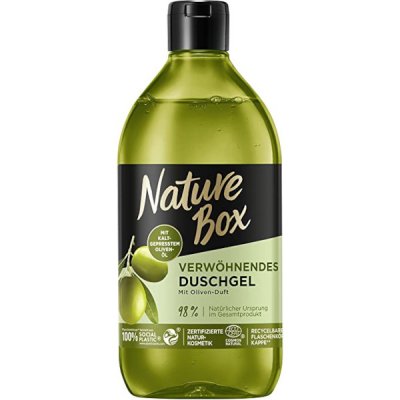 Nature Box sprchový gel s olivovým olejem lisovaným za studena 250 ml