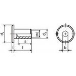 spojovací článek M6x12 BÍLÝ ZINEK 15 hlava průměr 9 SW5 JCN [1 ks] – Hledejceny.cz