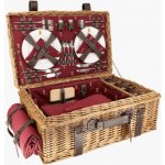 Les Jardins de la Comtesse piknikový koš pro 4 osoby model Burgundy Champs-Elysées – Zboží Dáma Les Jardins de la Comtesse piknikový koš pro 4 osoby model Burgundy Champs-Elysées – Zboží Dáma