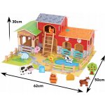 Woopie GREEN Mega postavičky hospodářských zvířat Stáj pro slepice 18 ks – Zboží Živě