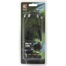 Emos SB7202 USB 2.0 A vidlice - B vidlice, 2m