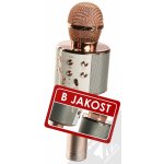 Respelen Karaoke bluetooth WS 858 Rose gold – Zboží Dáma