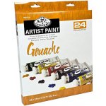 Kvašové barvy, sada se štětci – Zbozi.Blesk.cz