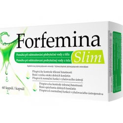 Doplněk stravy Naturprodukt Forfemina Slim na odvodnění těla a při hubnutí 60 kapslí