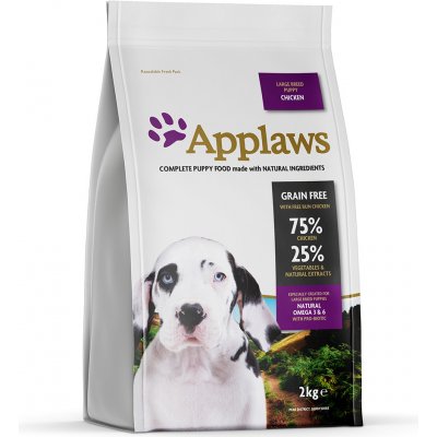Applaws Puppy Large Breed Chicken 2 x 2 kg – Hledejceny.cz
