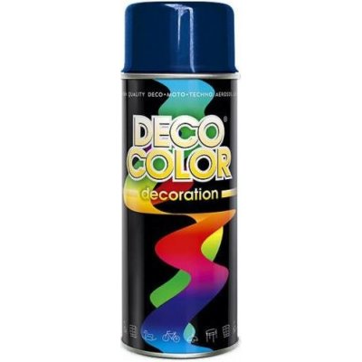 DecoColor 400 ml Barva ve spreji DECO lesklá RAL 5010 modrá od 81 Kč -  Heureka.cz