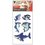 Anděl Tetovací obtisky žraloci 10,5 x 6 cm 16056 – Hledejceny.cz