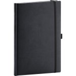 NOTIQUE Notes Aprint černý linkovaný 15 x 21 cm – Hledejceny.cz