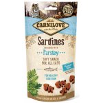 Carnilove Cat poloměkké pro zdravé trávení koček se sardinkou a petrželí 50 g – Zboží Mobilmania