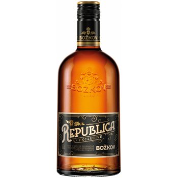 Božkov Republica Exclusive 38% 0,7 l (holá láhev)