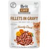 Brit Care Cat WET Fillets in Gravy with Hearty Duck 85 g