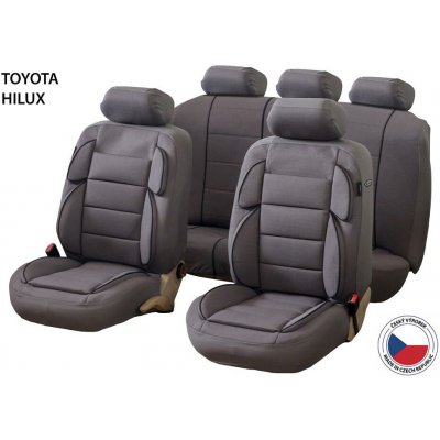 Autopotah CAPPA Perfetto YL Toyota Hilux, šedé – Hledejceny.cz