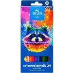 Koh-i-noor 3554/24 pastelky šestihranné mýval 24 barev – Zboží Mobilmania