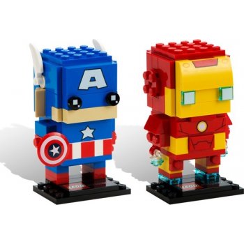 LEGO® Brickheadz 41492 Iron Man and Captain America