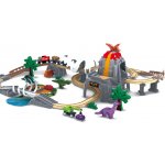 Hape Vláčkodráha Dobrodružný set Dino – Zbozi.Blesk.cz