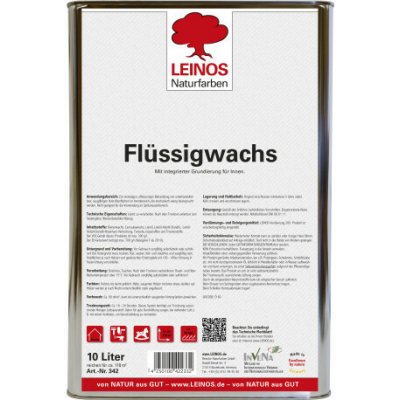 LEINOS 342 Tekutý vosk s integrovaným základem 10 l – Hledejceny.cz