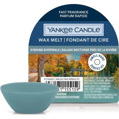 Yankee Candle vonný vosk Evening Riverwalk Večerní procházka podél řeky 22 g – Zboží Mobilmania