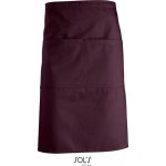SOL's Collection Zástěra Greenwich COT25802037099-burgundy Burgundová – Hledejceny.cz