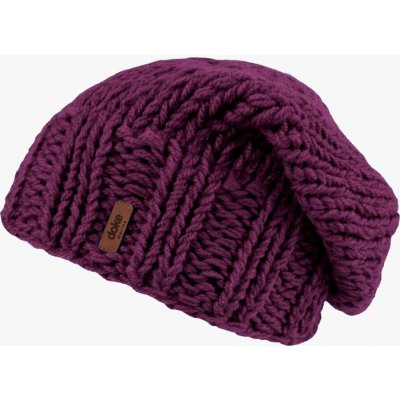 Doke Merino pletená čepice roy burgund – Zboží Dáma