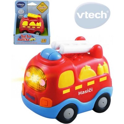 Vtech auto Tut Tut Hasiči česky mluvící plast 8 cm na baterie se zvukem se světlem – Sleviste.cz