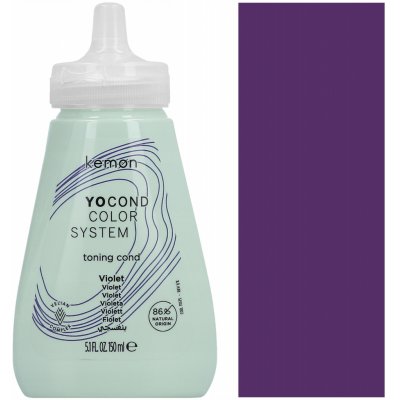 Kemon Yo Cond Color System Toning Cond kondicionér Violet 150 ml – Zboží Mobilmania