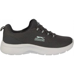 ! ! Slazenger Twister Runners Ladies Grey/Mint