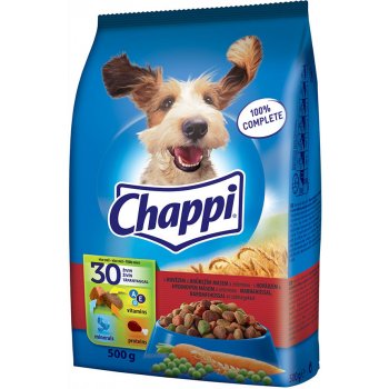 Chappi Adult s hovězím & drůbežím masem 0,5 kg