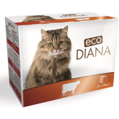 Diana Eco Hovězí kousky v omáčce 12 x 100 g