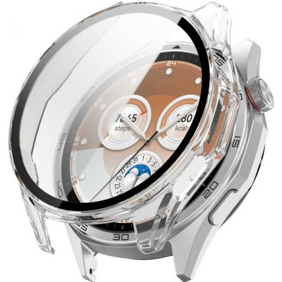 VSECHNONAMOBIL 123567 PC FULL COVER Plastový kryt se sklem pro Huawei Watch GT 6 46mm průhledný – Zboží Živě