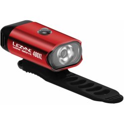 Lezyne Mini Drive 400 přední červené sklo