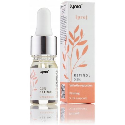 Lynia Pro Retinol 0,5% Wrinkle Reduction Firming Pleťová ampule s 0,5% retinolem 5 ml