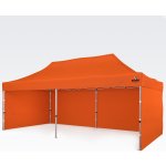 BRIMO 3x6 m hliníkový s 3 stěnami Oranžová P. Alu – Zboží Mobilmania