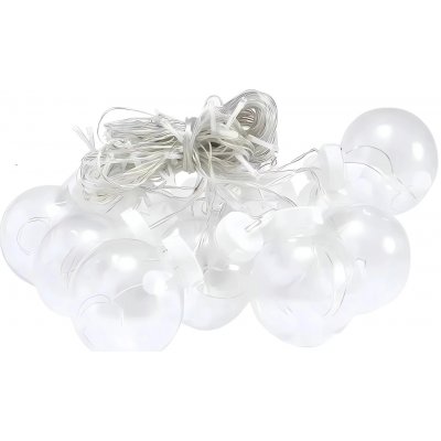 Verk 26205 Vánoční světelný závěs koule 138 LED IP44 teplá bílá – Hledejceny.cz
